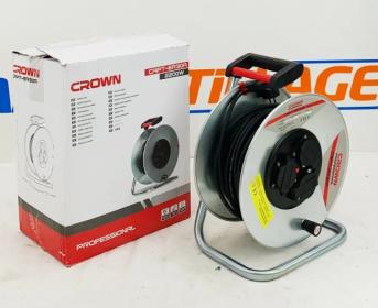 بكرة سلك كهربائي احترافية من نوع CROWN Professional، موديل CAPT-ER30A