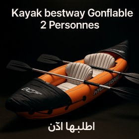 Kayak bestway Gonflable 2 Personnes Avec 2 Pagaies Lite Rapid X2 Hydro-Force  