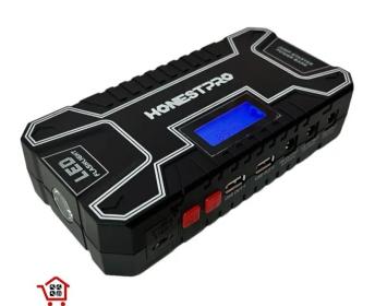 HONESTPRO YAE3496 Booster Chargeur De Batterie 12000mAh 