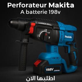 Perforateur Makita A batterie 198v 