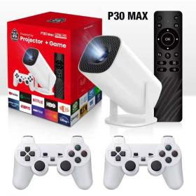 P30 MAX Retro video game consoles Android11 et Projecteur 4K 