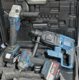 Kit BOSCH 3 articles perforateur bouloneuse Transenaise a batterie