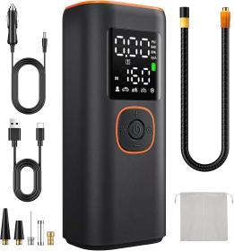 جهاز Smart Inflator منفاخ إطارات محمول قابل للشحن