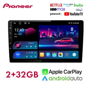 Pioneer Écran de voiture Android de 10.4 pouces compatible Apple CarPlay Android Auto – شاشة ذكية للسيارة