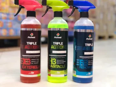 حزمة تنظيف السيارة Profwell-TRIPLE ACTION