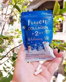 Frozen Collagen Plus 2in1 Whitening X10 كبسولات