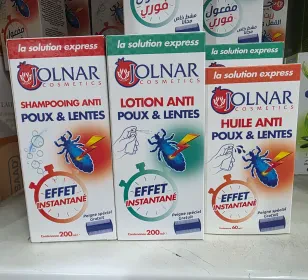 حزمة القضاء على القمل جلنار زيت ومحلول و شامبو