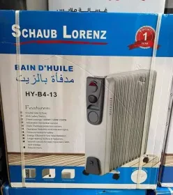 Bain d'huile Schaub Lorenz مدفأة بالزيت 13 زعانف