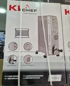 bain d'huile Kitchef 9 éléments Ventilé C23-9