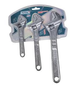 THTK1013 Jeu de 3 clés à Molette (6″/8″/10″) Total