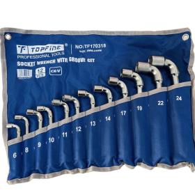 Pochette Jeux De Clé A Pipe 6-24mm TOPFINE