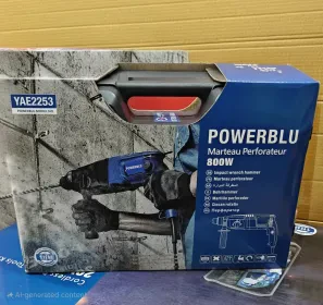  Marteau perforateur powerblu 800w