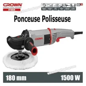 Ponceuse Et polisseuse 1500w ct13528 CROWN