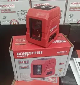 Niveau laser 2 lignes H+V YAE1049 a piles Honestplus