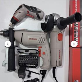 Pack 3 article Crown visseuse 3.6v + Perceuse + Trancenaise  