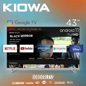 Tv Kiowa 43p Smart Google tv 