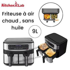 Friteuse sans huile Kitchenlab 9L double bag 