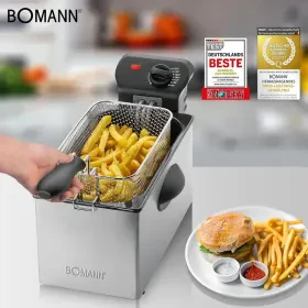 Friteuse Compacte En Inox 3L 2000W Bomann FR 2264 CB